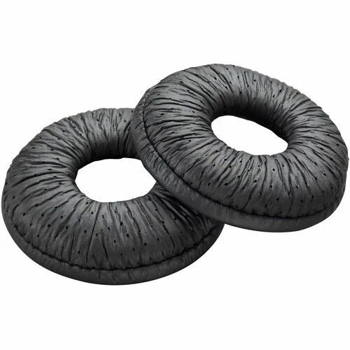 HP Poly 85Q20AA Ear Cushion - 2 / Pack - Black - Leatherette