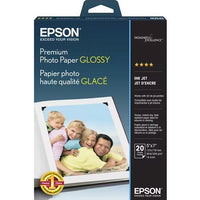 Epson S041464 20 Sheet 5"x7" Borderless Premium High Glossy Photo Paper 68lbs