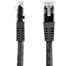 StarTech C6PATCH8BK 8Ft CAT6 Gigabit Ethernet Cable Molded RJ45 UTP Cord Black