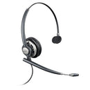 HP Poly 805H7AA#ABA EncorePro HW710 Ear Headset +Carry Case +Quick Disconnect