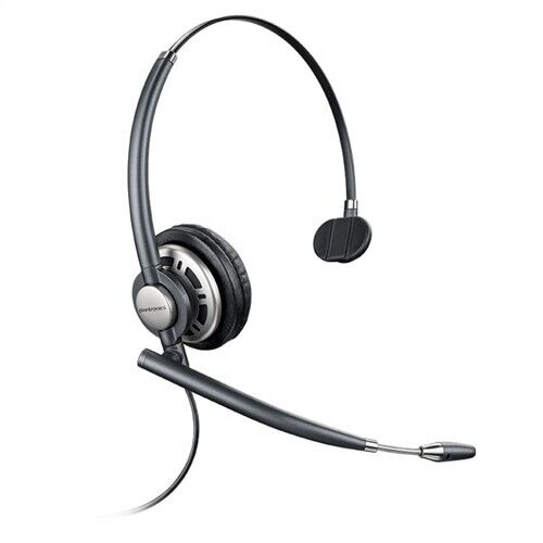 HP Poly 805H7AA#ABA EncorePro HW710 Ear Headset +Carry Case +Quick Disconnect