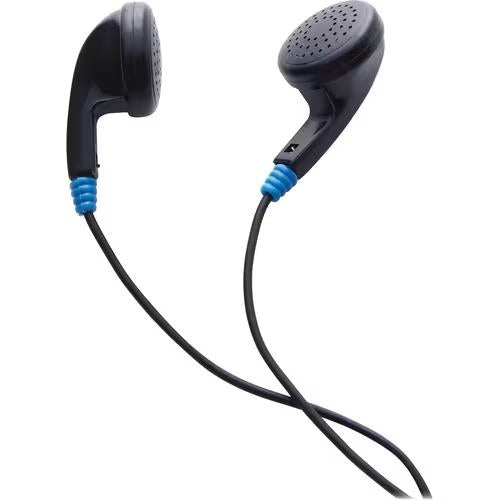 Verbatim 99711 Stereo Earphones 3.5mm Great Sound No Hassle On-the-Go Black