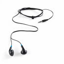 Verbatim 99711 Stereo Earphones 3.5mm Great Sound No Hassle On-the-Go Black