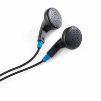 Verbatim 99711 Stereo Earphones 3.5mm Great Sound No Hassle On-the-Go Black