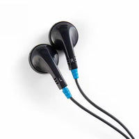 Verbatim 99711 Stereo Earphones 3.5mm Great Sound No Hassle On-the-Go Black