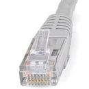 StarTech C6PATCH5GR 5Ft CAT6 Gigabit Ethernet Cable Molded RJ45 UTP Cord Gray