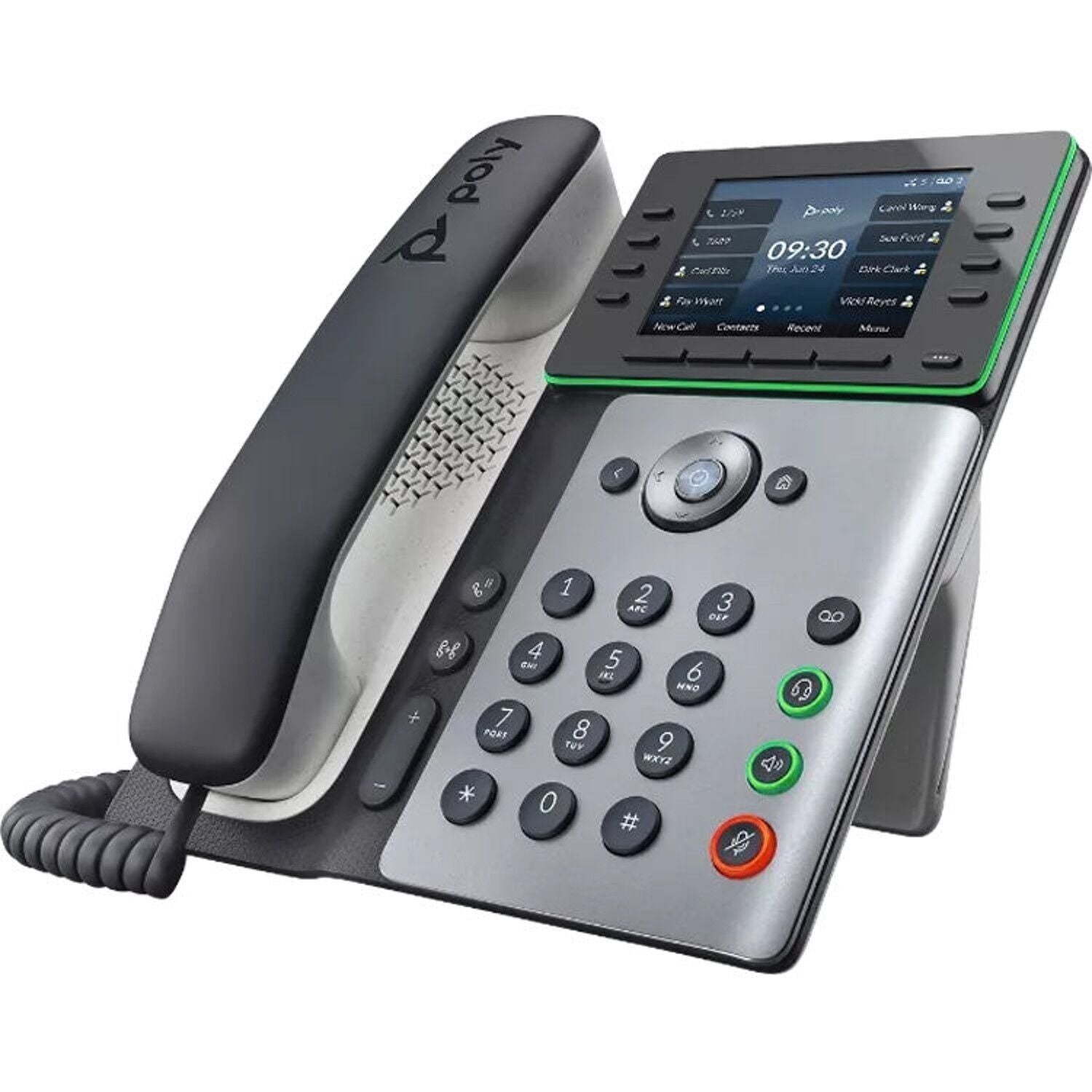 HP Poly 82M88AA Edge E320 IP Phone Corded - Corded/Cordless Bluetooth - Desktop