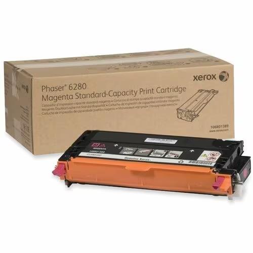 Xerox 106R01389 Phaser 6280 Standard Capacity Toner Cartridge 2.2K Pages Magenta