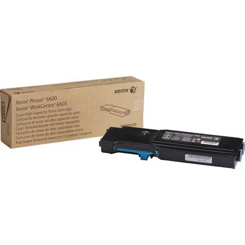 Xerox 106R02225 Phaser 6600 6605 High Capacity Toner Cartridge 6K Pages Cyan