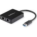 StarTech USB32000SPT USB 3.0 to Dual Gigabit Ethernet Network NIC Adapter Dongle