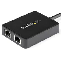 StarTech USB32000SPT USB 3.0 to Dual Gigabit Ethernet Network NIC Adapter Dongle