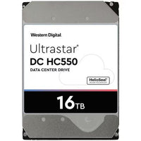 HGST WD Ultrastar 0F38357 DC HC550 16TB Hard Drive 3.5" HDD SAS 7200rpm