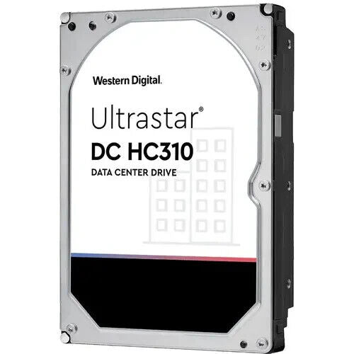 HGST WD Ultrastar 0B36050 7K6 HUS726T6TAL5205 6TB Hard Drive 3.5 HDD SAS 7200