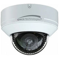 Speco Technologies O4D9 4MP H.265 AI IP Dome Camera with IR, 2.8mm Fixed lens