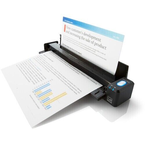 Ricoh PA03688-B005 iX100 ScanSnap Mobile Color Scanner PC MAC Battery Powered