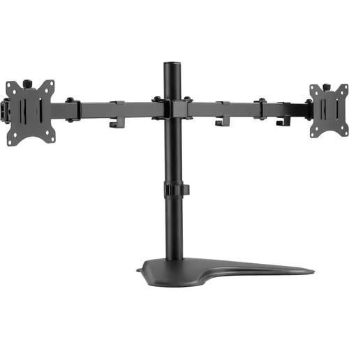 Amer Mounts 2EZSTAND Dual Articulating Arm Monitor Stand Tilt Rotate for 32"