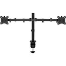 Amer Mounts 2EZCLAMP Dual Monitor Articulating Arm Tilt Rotate Swivel for 32"