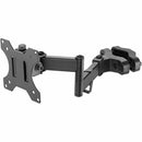 Amer Mounts PM111 Full Motion Pole Mount VESA 75 100 Monitor Arm for 32" Black