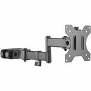 Amer Mounts PM111 Full Motion Pole Mount VESA 75 100 Monitor Arm for 32" Black