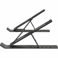 Amer Mounts AMRNS02DG Compact Folding Laptop Notebook Tablet Stand Dark w Bag