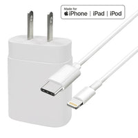 4XEM 4XIPHN14KIT3 3FT 25W Charger Combo Kits for iPhone-14 & Earlier MFi White