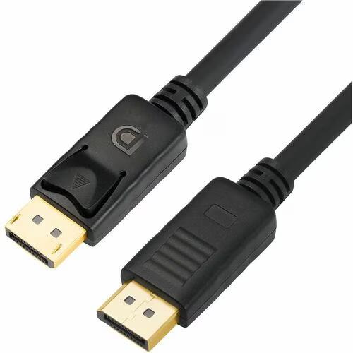 4XEM 4XDPDPCBL 6Ft 4K DisplayPort M/M 60Hz HD Slim Cable Black