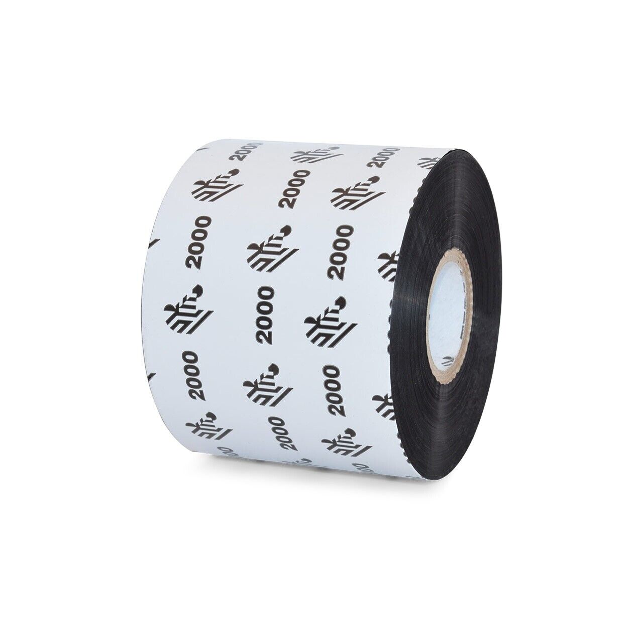 Zebra 02000BK06045 24/Pk 2.36"x1476' 2000 Hi-Perf Wax Ribbon Thermal Black