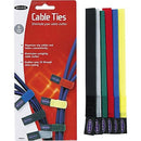 Belkin F8B024 6/Pk 8" Cable Tie Organizer Hook and Loop Cord Wrap