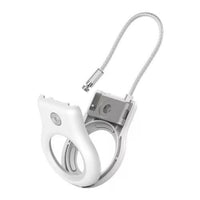 Belkin MSC009BTWH 1/Pk Secure Holder Snap Lock with Carabiner for AirTag White