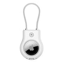 Belkin MSC009BTWH 1/Pk Secure Holder Snap Lock with Carabiner for AirTag White