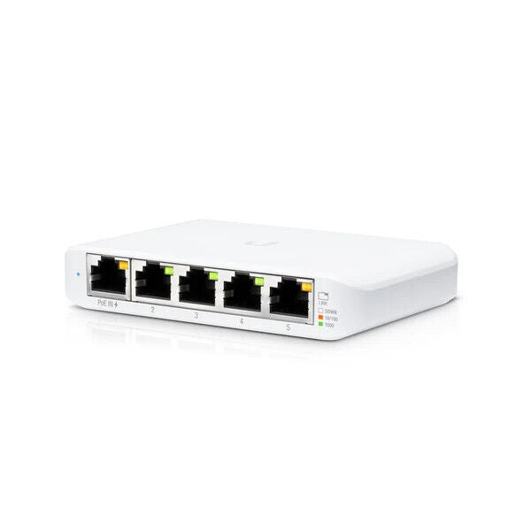 Ubiquiti Networks USW-FLEX-MINI-5 Compact 5-Port Gigabit Switch - Manageable