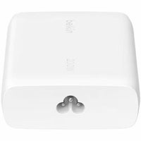 Belkin WCH015DQWH BoostCharge 200W 4 Port USB-C GaN Fast Charger 5Ft Cord White