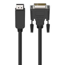 Belkin F2CD002B03-E 3Ft DisplayPort DP to DVI-D Dual Link Male Male Cable Black