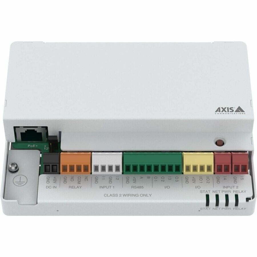AXIS 02861-001 A9210 Network I/O Relay Module PoE - Emergency, Gate, Building,