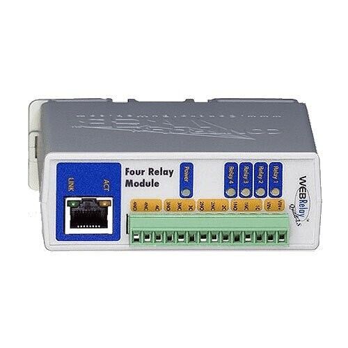 AXIS 01398-001 Web IP Relay - 4 output, 0 input, Power Over Ethernet