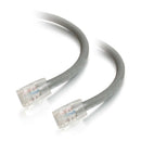 C2G 22690 10Ft (120") Cat5e Non-Booted RJ45 Ethernet Network Cable UTP Gray