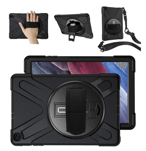 Codi C30705062 Rugged Case fr Galaxy Tab A7 Lite 8.7" SM-T220/T225 w Stand Black