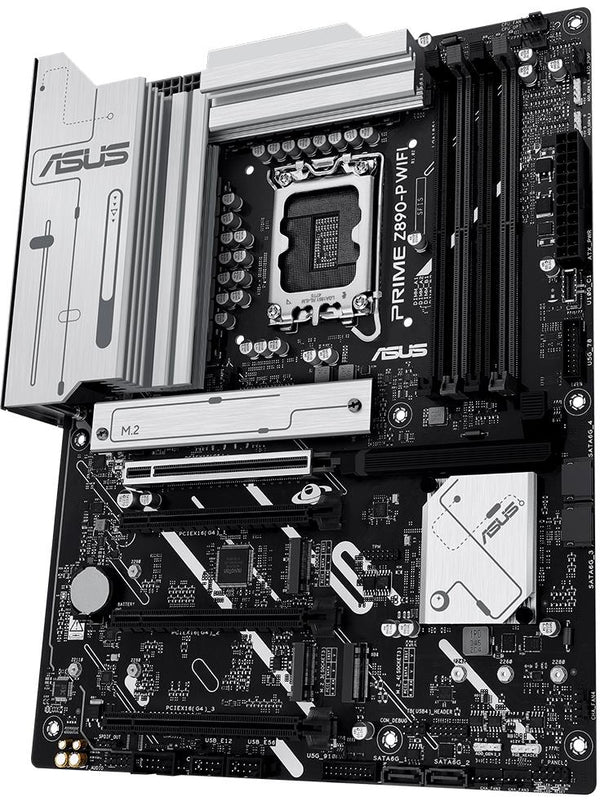 Asus PRIME Z890-P WIFI MB Intel S2 4-DDR5 DP HDI- TBolt M.2 SATA 2.5Gb-ETH ATX