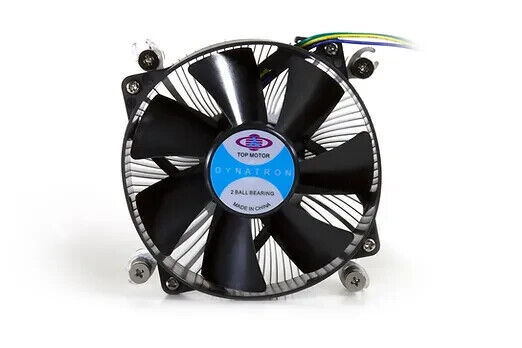 Dynatron K5 FAN CPU Cooler LGA1156 1155 92x25mm Mini ITX Aluminum Heatsink Fin