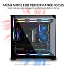 Lian Li O11VPX Mid Tower PC Case Vision Mesh Mode Alum Steel ATX 2x2.5" Black