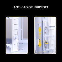 Lian Li O11VPX Mid Tower PC Case Vision Mesh Mode Alum Steel ATX 2x2.5" Black