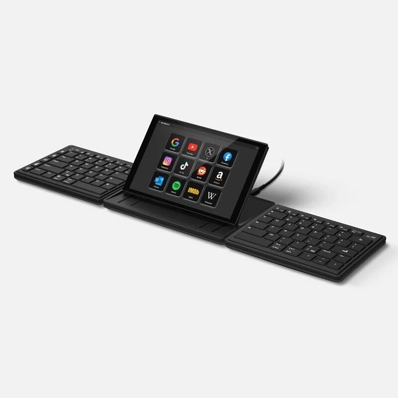 Mobile Pixels 109-1003P01 Tetra Split 8" TouchScreen LCD 16:10 1280x800 Keyboard