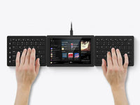 Mobile Pixels 109-1003P01 Tetra Split 8" TouchScreen LCD 16:10 1280x800 Keyboard