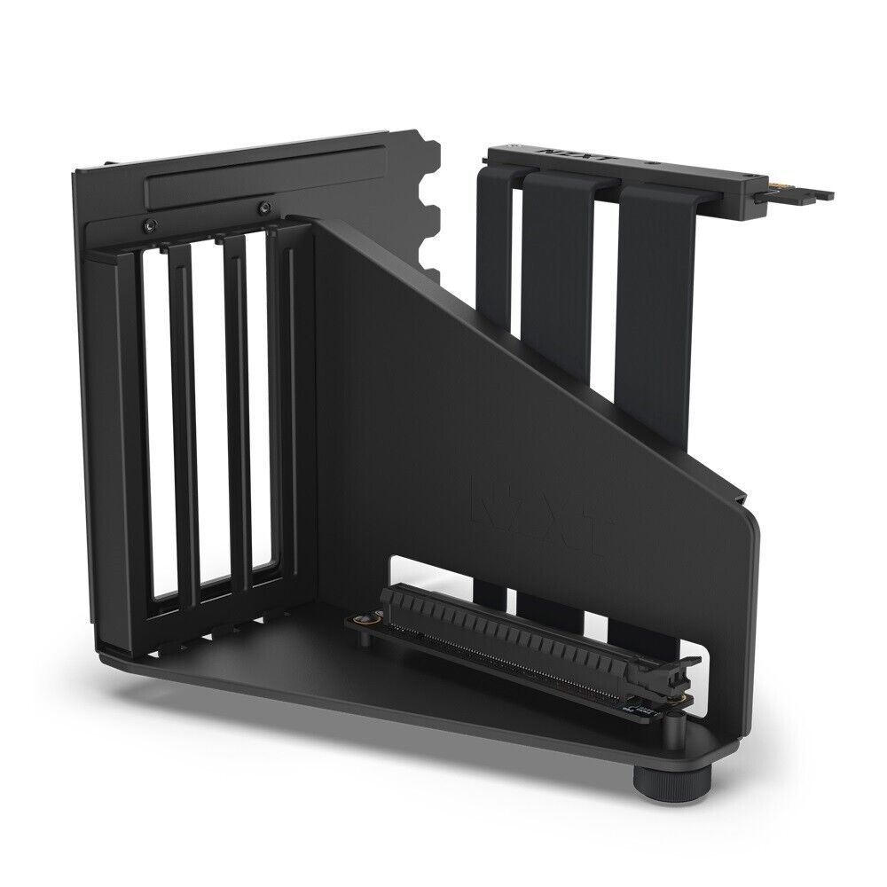 NZXT AB-RH175-B1 Vertical GPU Mounting Kit Bracket & PCIe Riser Cable Black