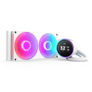 NZXT RL-KR28E-W2 Kraken Elite 280mm AIO Liquid Cooler w 2.72" IPS LCD RGB White