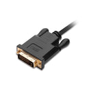 SIIG CB-DP1V12-S1 6Ft DisplayPort DP to DVI-D Single Link Cable Black