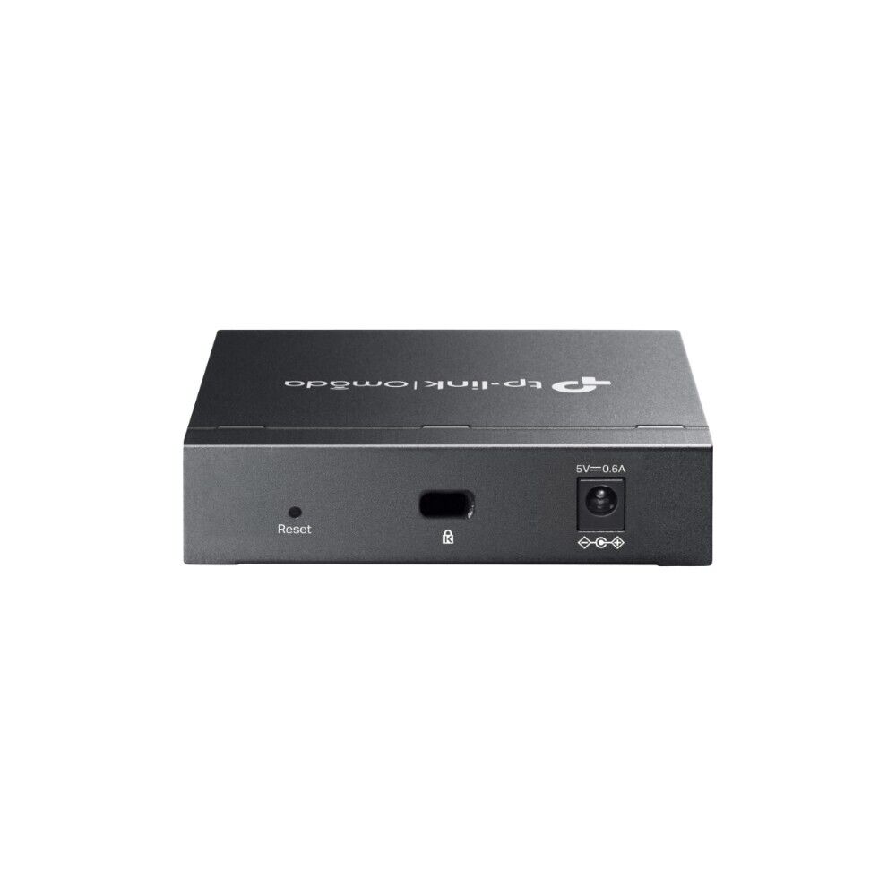 TP-Link ES205G Omada 5-Port Gigabit Easy Managed Fanless Desktop Switch Black