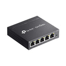 TP-Link ES205G Omada 5-Port Gigabit Easy Managed Fanless Desktop Switch Black