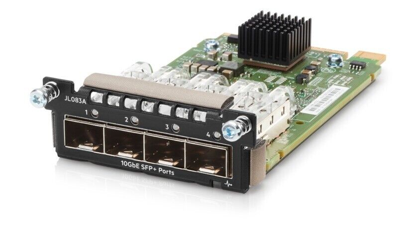 HPE JL083A 4-Port 10GbE SFP+ Module for Aruba 3810M Switch