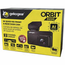 Adesso Orbit D220 GekoGear 3" LCD 2560x1440 2K Q-HD AI Front Back Dash Cam 32GB